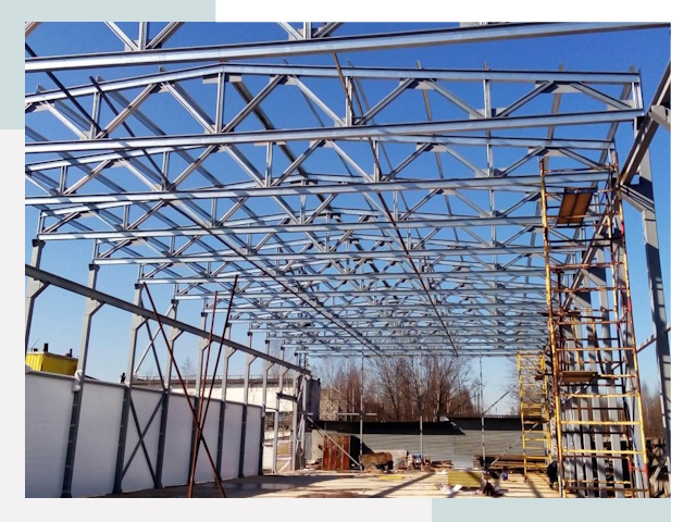 Строительство цехов в Новошахтинск от 625 руб. под ключ