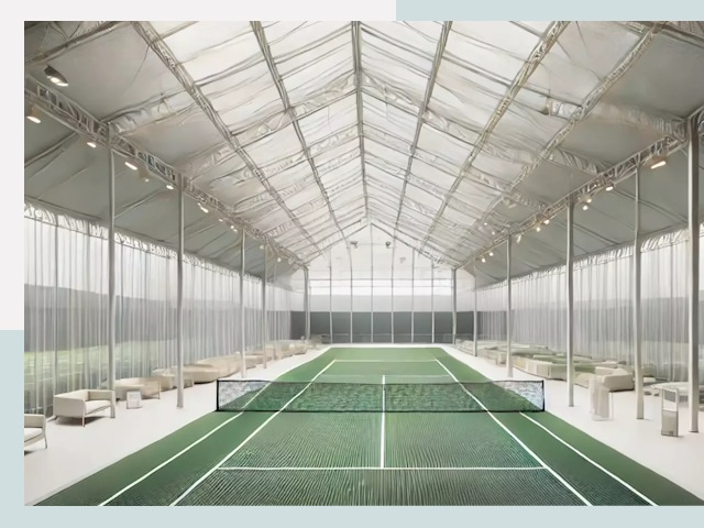 Строительство теннисных кортов в Новошахтинске