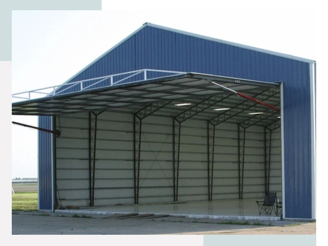 Прямо стенные ангары в Новошахтинске