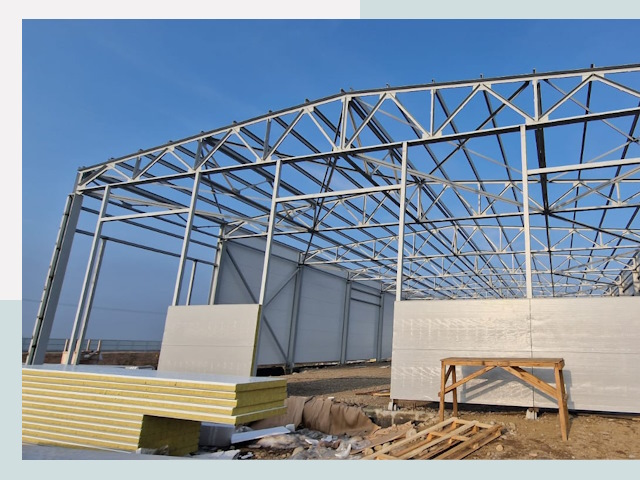 Утепленные ангары в Новошахтинск от 625 руб. за м²