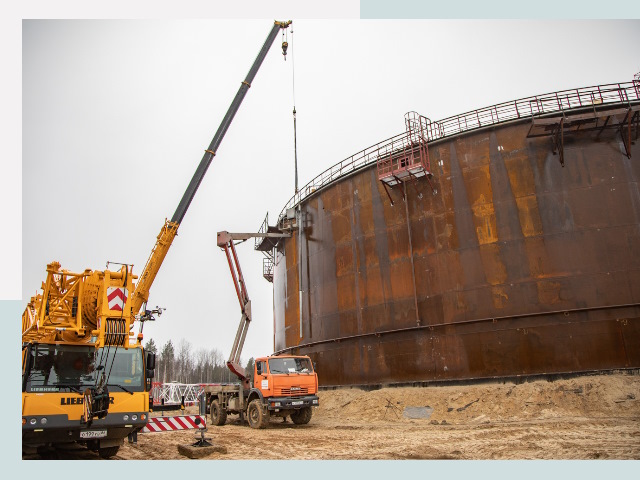 Монтаж резервуаров в Новошахтинске от 625 руб. за м³