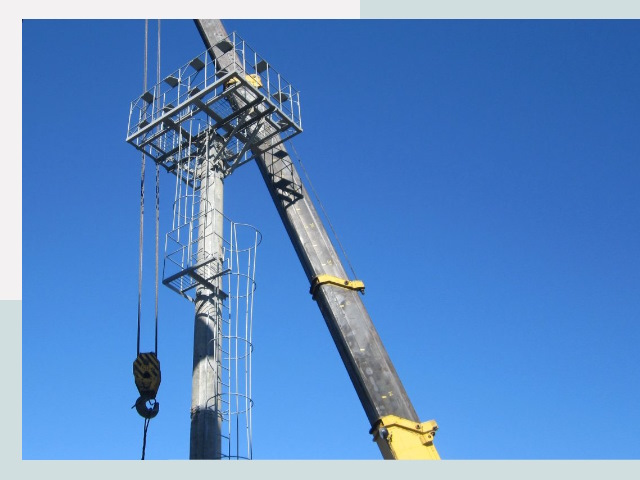 Монтаж осветительных мачт в Новошахтинск от 625 руб.