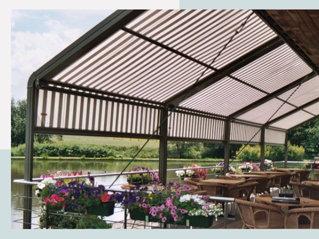 Элегантные навесы для кафе от 625 руб в Новошахтинск