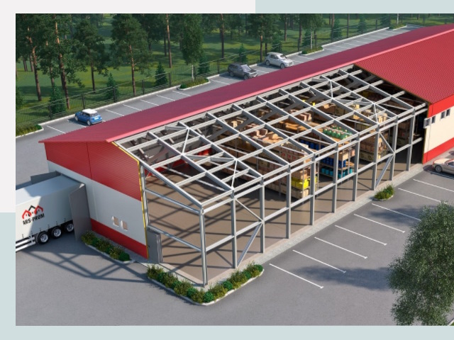 Проектирование ангаров в Новошахтинске от 625 руб.