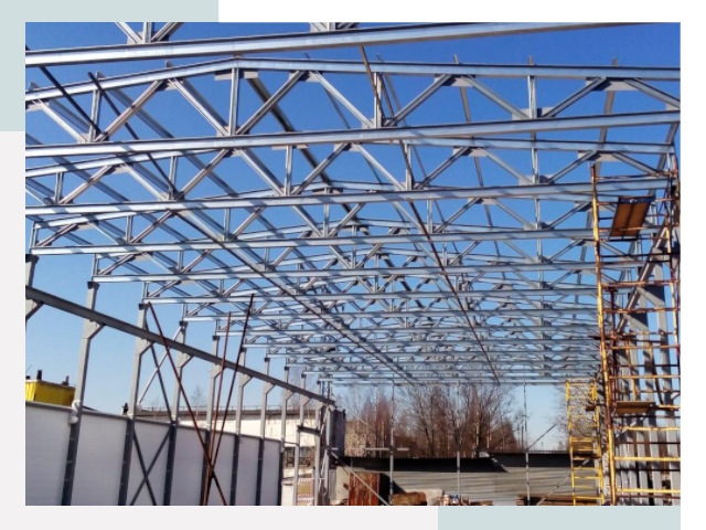 Металлокаркасы для складов в Новошахтинске